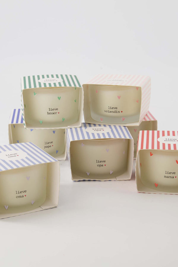 Zusss Geurkaars In Wikkel Lieve Broer Groen