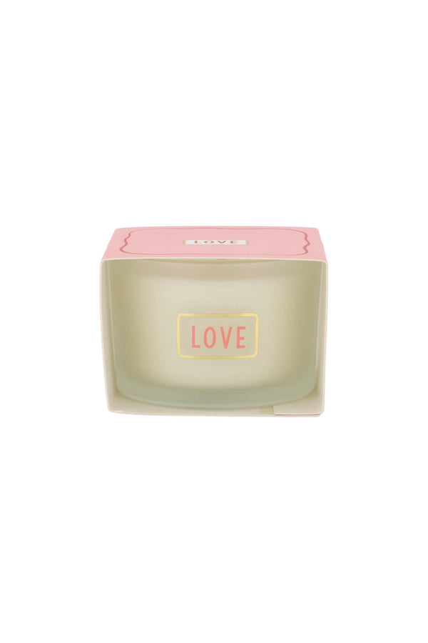 Zusss Geurkaars In Wikkel Love Wit / Roze