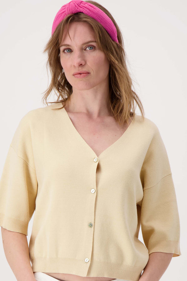 zusss haarband met knoop fel roze