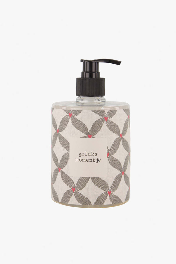 zusss handzeep 500ml antracietgrijs / roze rood