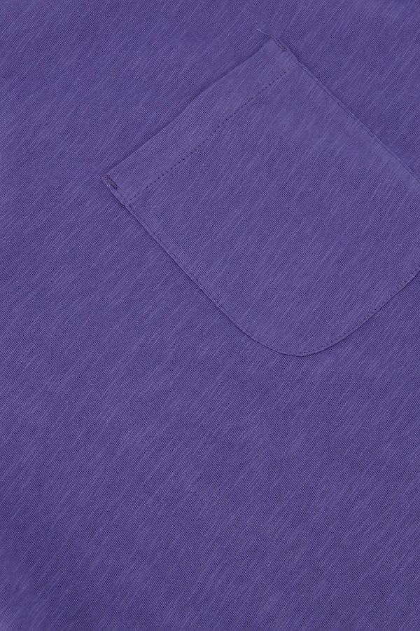 Zusss Jersey Top Paarsblauw