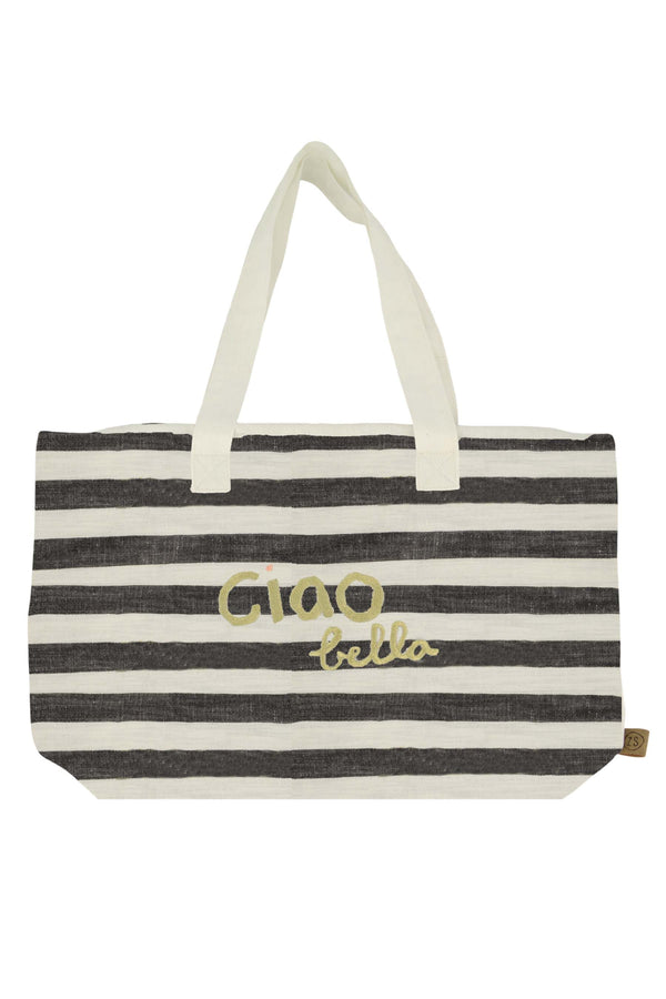 Zusss Koeltas Ciao Bella L Ecru / Zwart