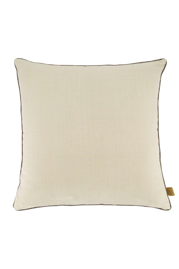 zusss kussen lurex 45x45cm antracietgrijs / zand