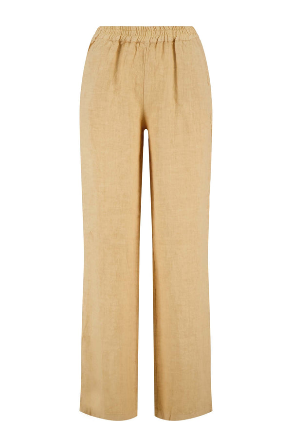 Zusss Linnen Broek Sahara