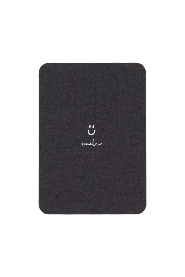 zusss linnen kaart zwart