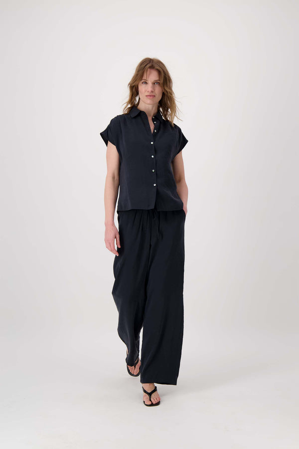 zusss modal broek recht model zwart