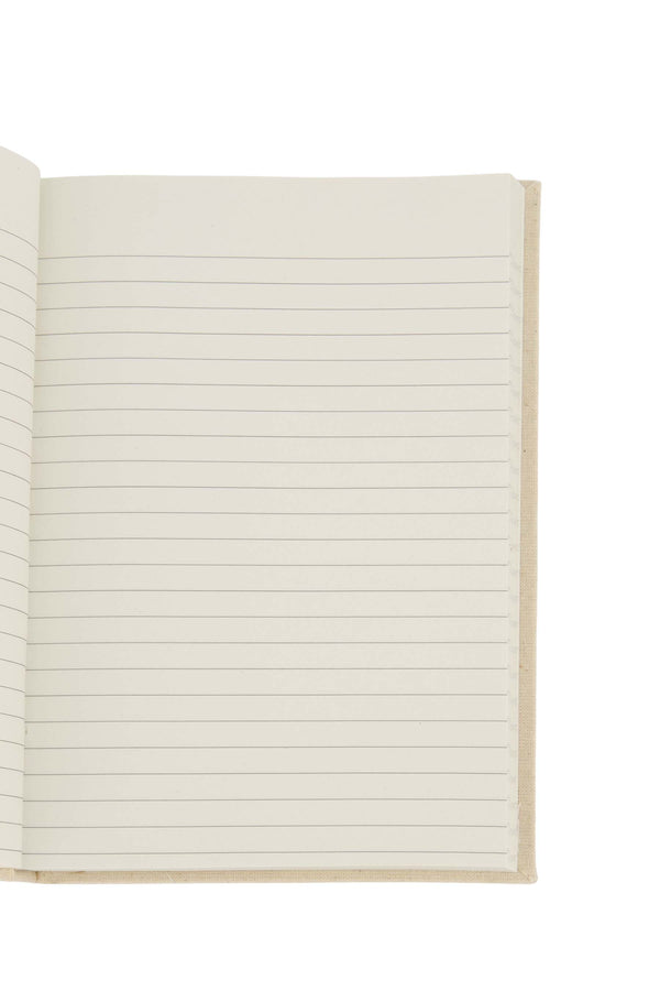 Zusss Notitieboek Linnen Hartjes Rood