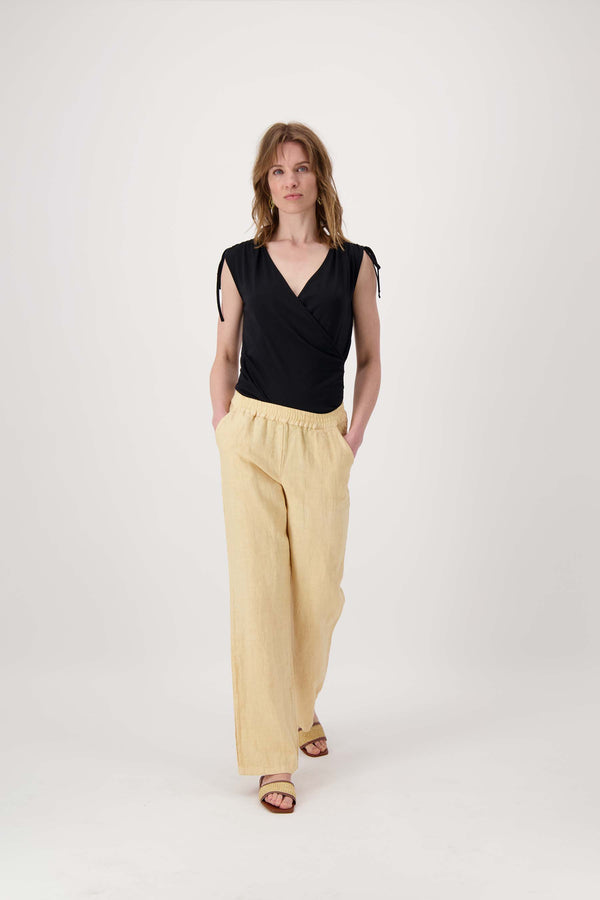 Zusss Overslag Top Zwart