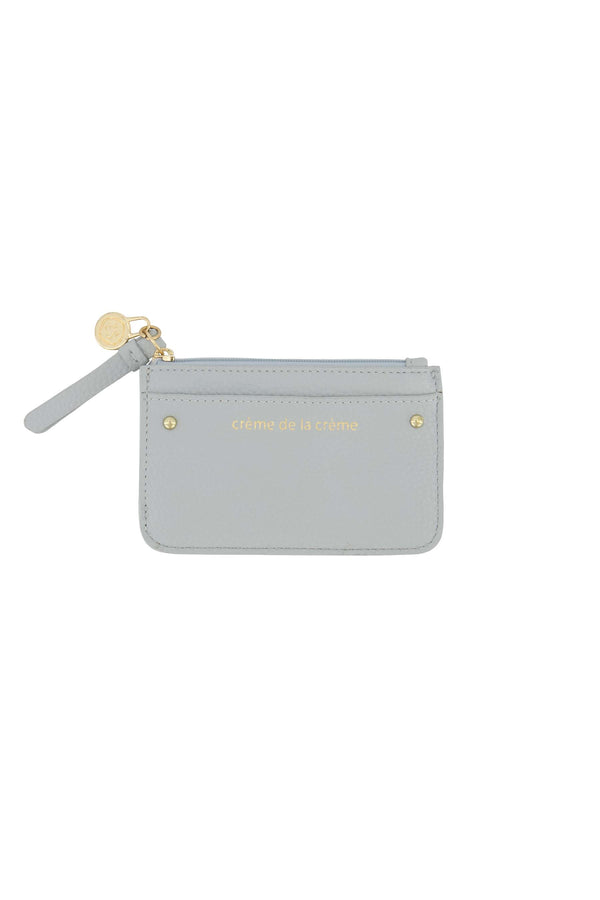 zusss pashouder vega leer grijsblauw