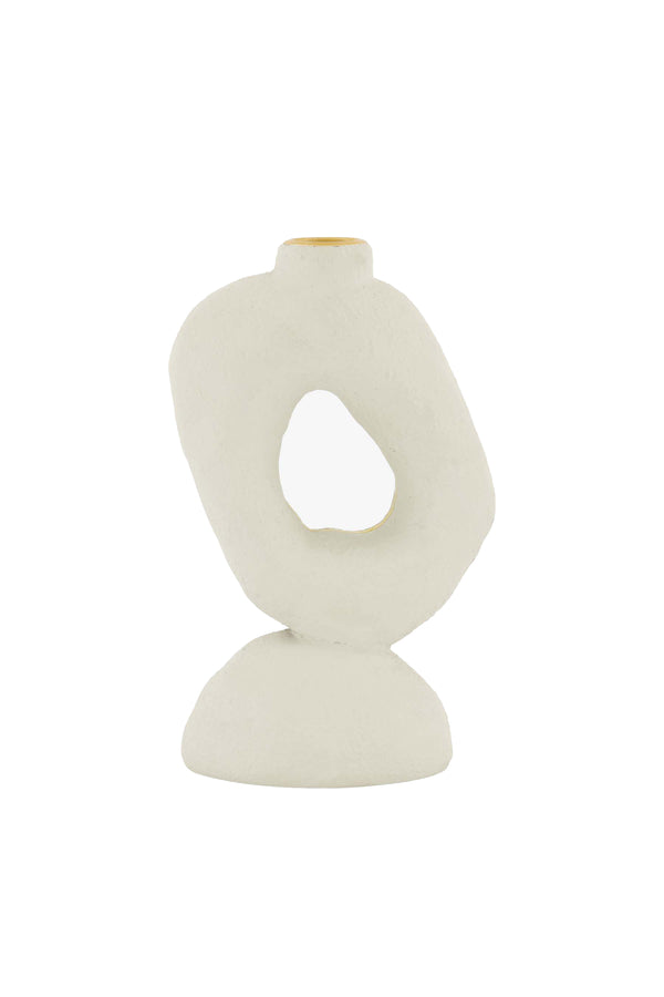 Zusss Polystone Kandelaar Ornament M Zand