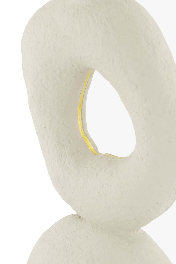 Zusss Polystone Kandelaar Ornament M Zand