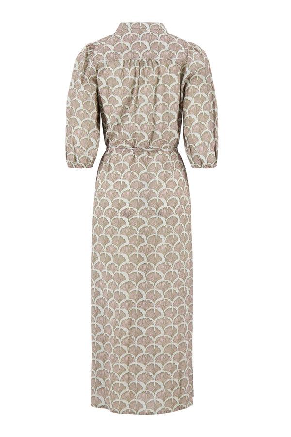 Zusss Print Jurk Met Korte Mouwen Multicolor