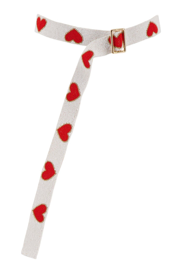 Zusss Riem Van Kraaldessin Hart Multicolor