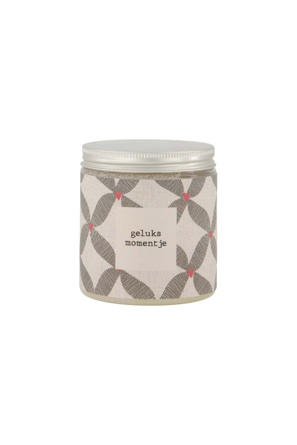 zusss scrub 250gram antracietgrijs / roze rood