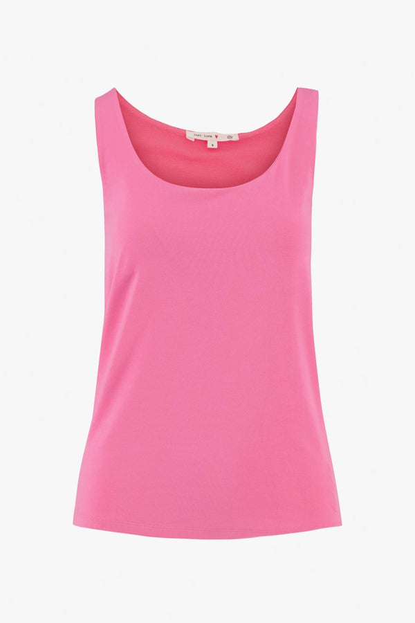 Zusss Singlet Van Polyamide Stof Fel Roze