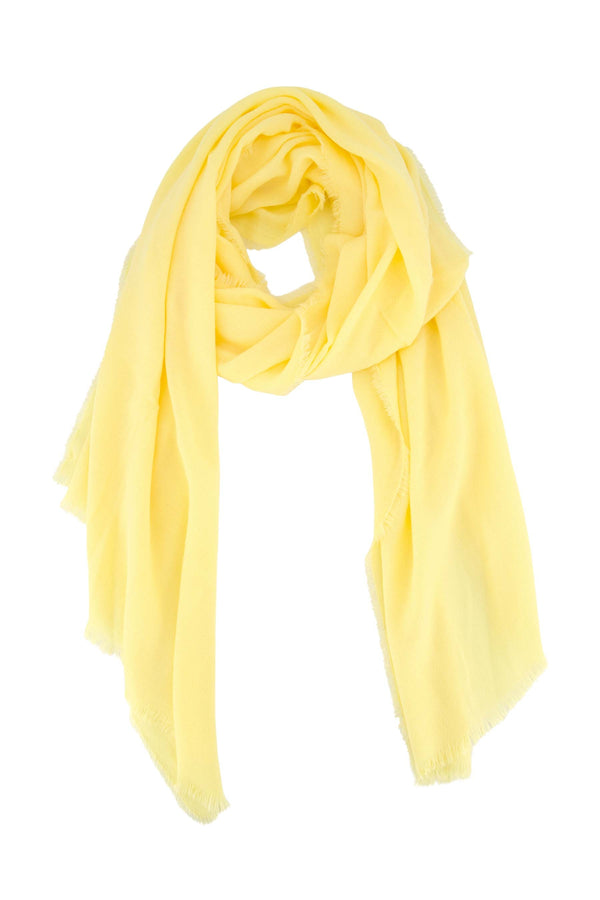 zusss sjaal in zachte garen lichtgeel