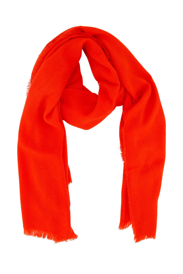 Zusss Sjaal In Zachte Garen Oranjerood