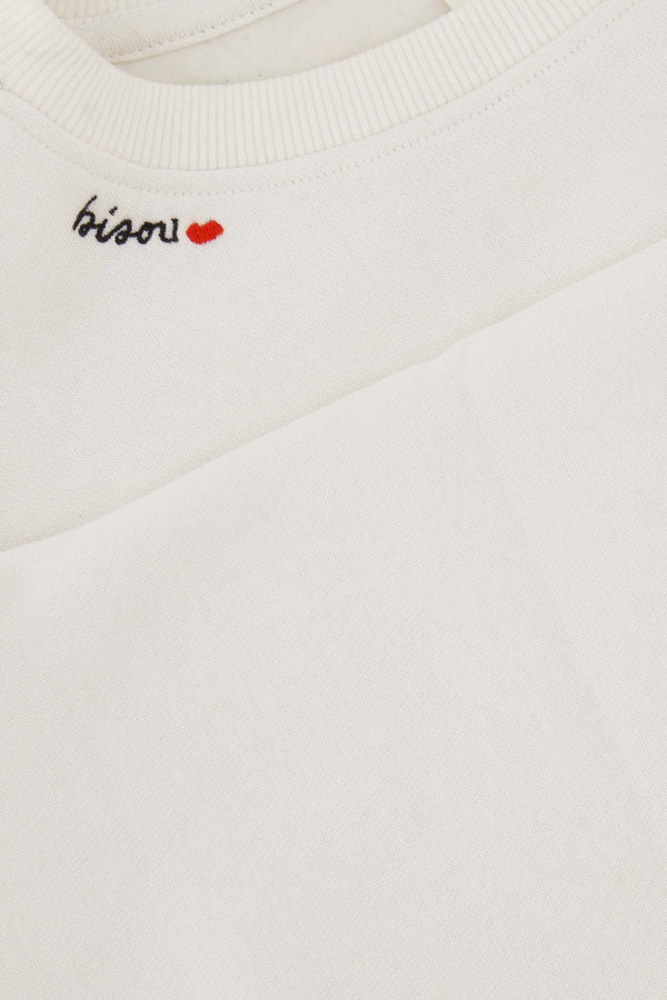 Zusss Sweater Met Print Wit