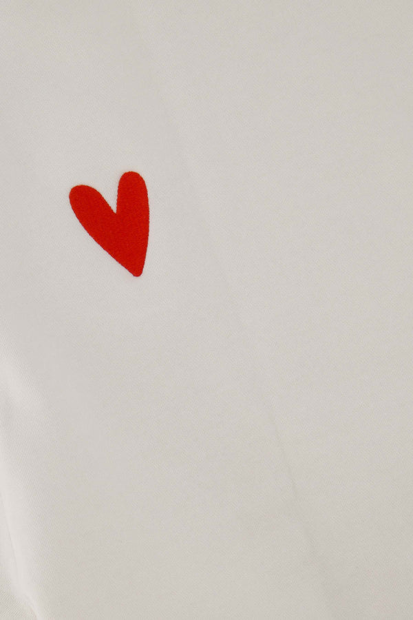 Zusss Sweater Met Print Wit