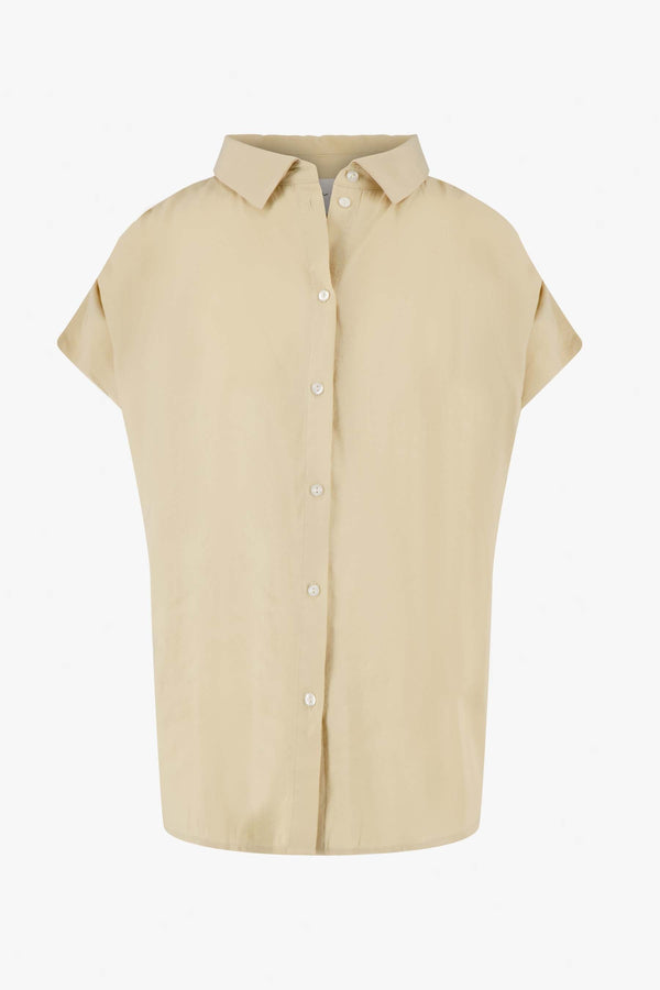 Zusss Top Van Modal Stof Sahara