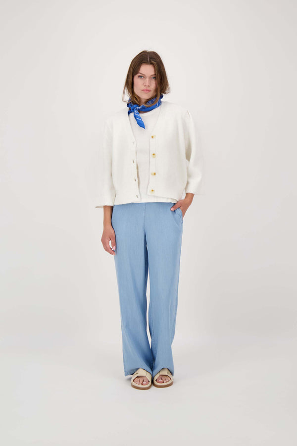 zusss vest korte mouw wit