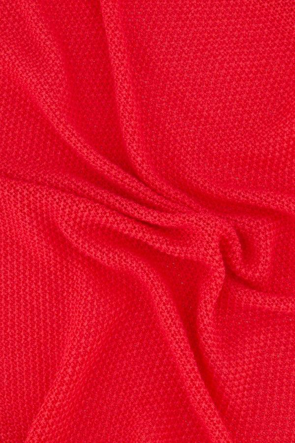 Zusss Vest Openvallend Rood