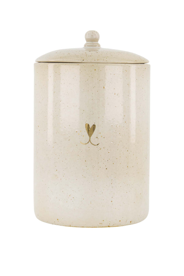 zusss voorraadpot hond L zand / goud