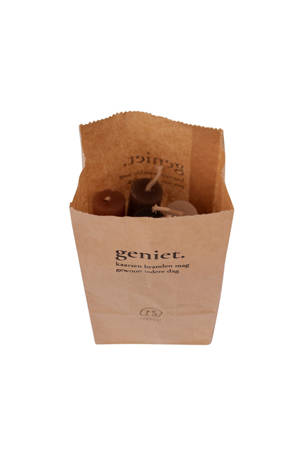 Zusss Zakje Voor De Kaarsen Geniet Kraft