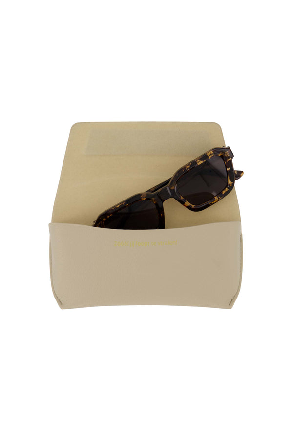 Zusss Zonnebril Panterdessin Camel